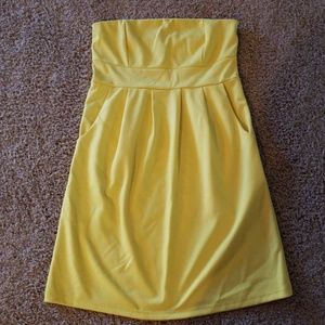 Body Central yellow dress